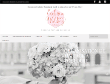 Tablet Screenshot of exclusive-wedding.fr